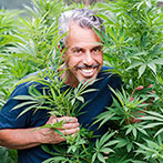 Chris Kilham with Cannabis