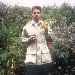 Medicine Hunter Chris Kilham, with Rhodiola, in Siberia